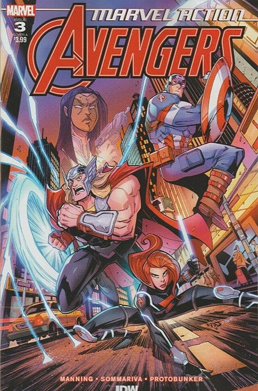Cover of Marvel Action: Avengers (IDW) (Vol 1) #3. One of 250,000 Vintage American Comics on sale from Krypton!