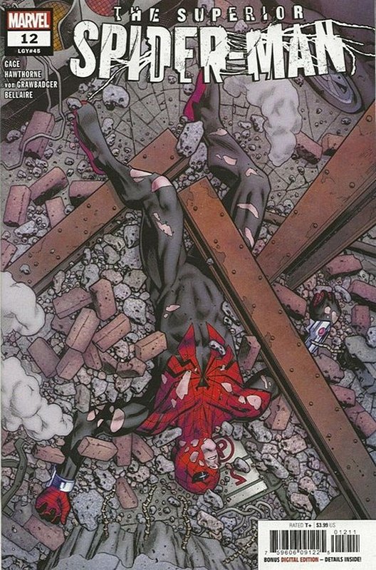 Cover of Superior Spider-Man (Vol 2) #12. One of 250,000 Vintage American Comics on sale from Krypton!