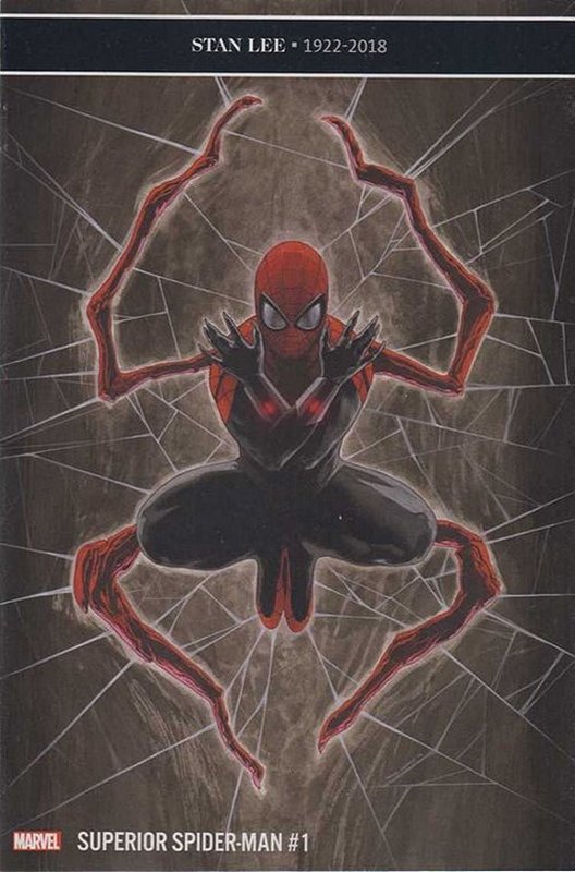Cover of Superior Spider-Man (Vol 2) #1. One of 250,000 Vintage American Comics on sale from Krypton!