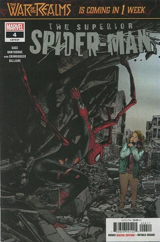 Cover of Superior Spider-Man (Vol 2) #4. One of 250,000 Vintage American Comics on sale from Krypton!