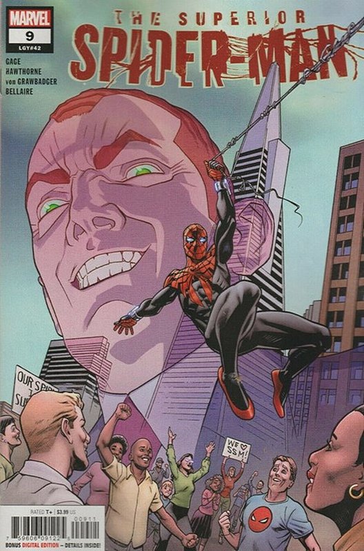 Cover of Superior Spider-Man (Vol 2) #9. One of 250,000 Vintage American Comics on sale from Krypton!