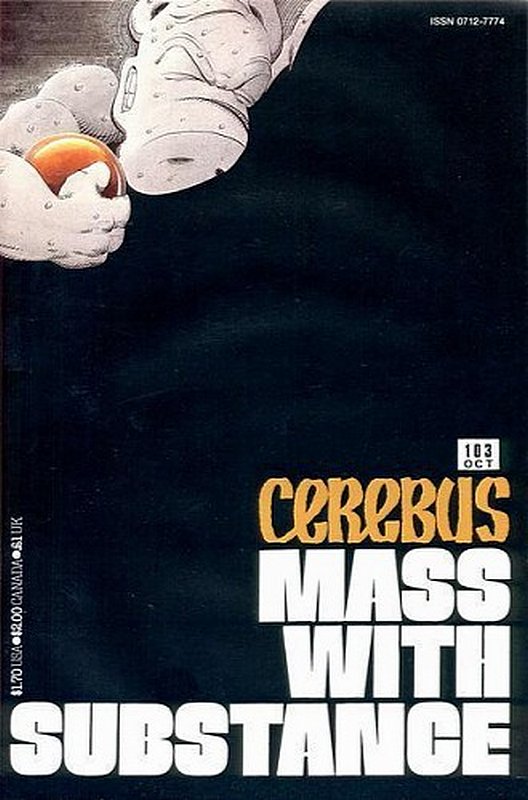 Cover of Cerebus The Aardvark #103. One of 250,000 Vintage American Comics on sale from Krypton!