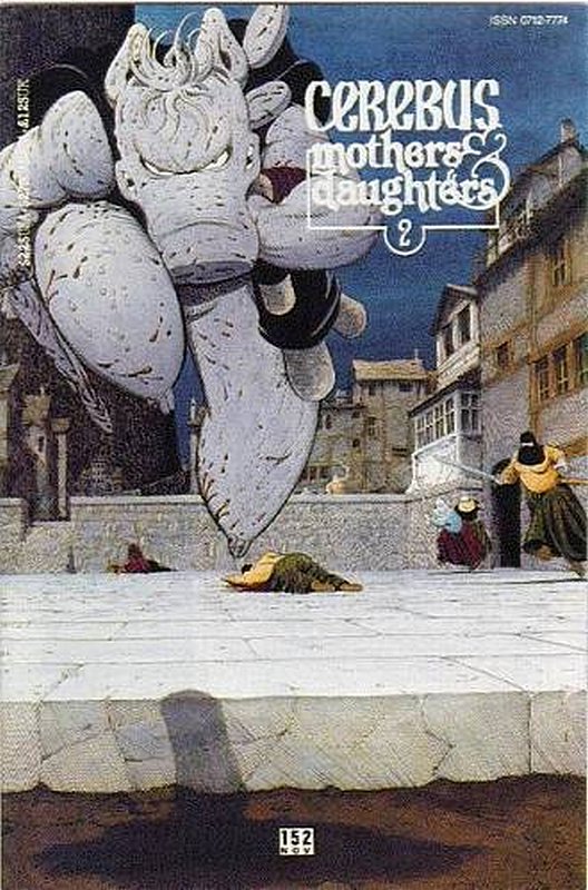 Cover of Cerebus The Aardvark #152. One of 250,000 Vintage American Comics on sale from Krypton!