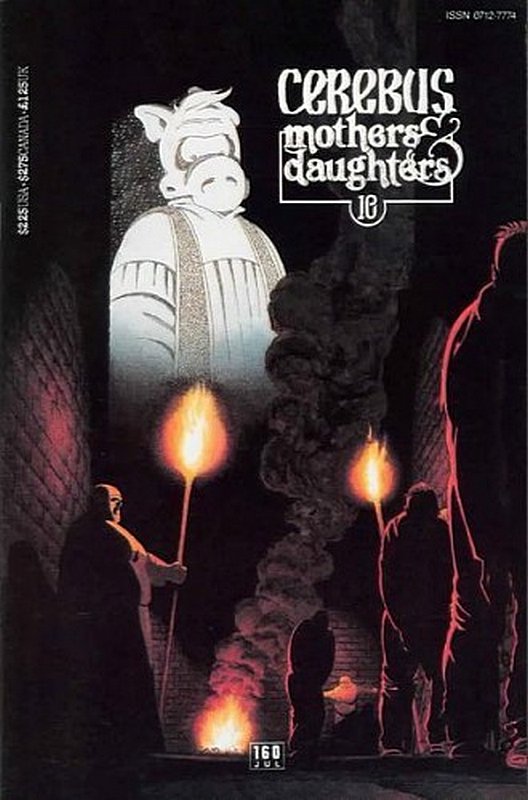 Cover of Cerebus The Aardvark #160. One of 250,000 Vintage American Comics on sale from Krypton!