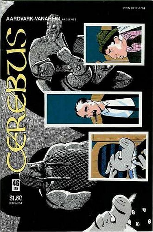 Cover of Cerebus The Aardvark #46. One of 250,000 Vintage American Comics on sale from Krypton!