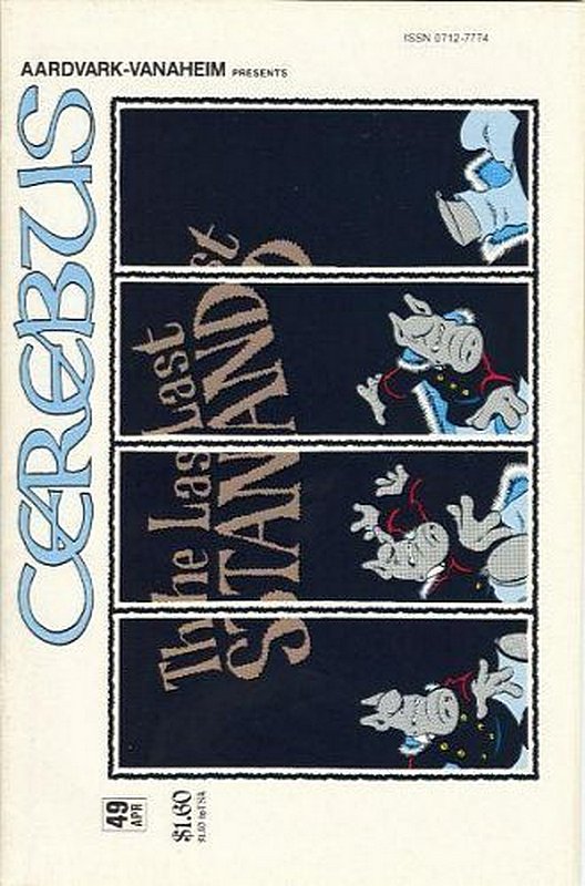 Cover of Cerebus The Aardvark #49. One of 250,000 Vintage American Comics on sale from Krypton!