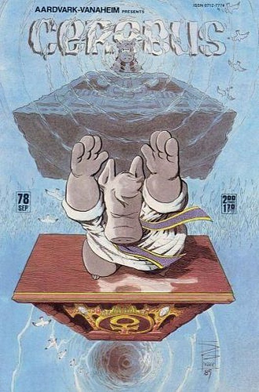 Cover of Cerebus The Aardvark #78. One of 250,000 Vintage American Comics on sale from Krypton!
