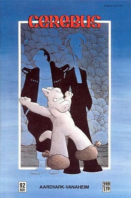 Cover of Cerebus The Aardvark #92. One of 250,000 Vintage American Comics on sale from Krypton!