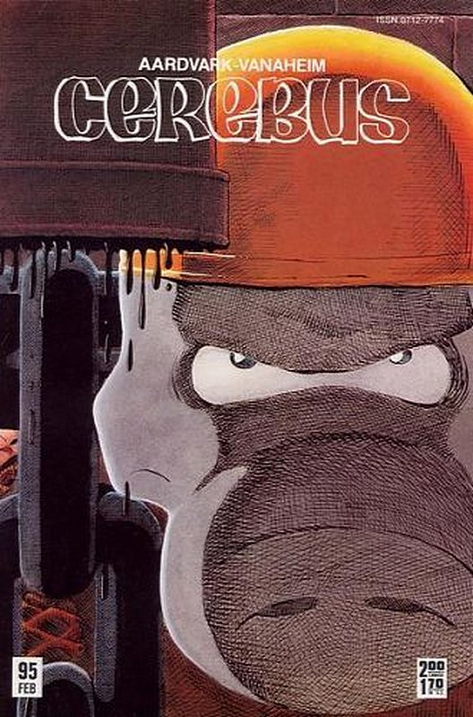 Cover of Cerebus The Aardvark #95. One of 250,000 Vintage American Comics on sale from Krypton!