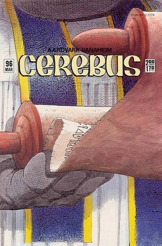 Cover of Cerebus The Aardvark #96. One of 250,000 Vintage American Comics on sale from Krypton!