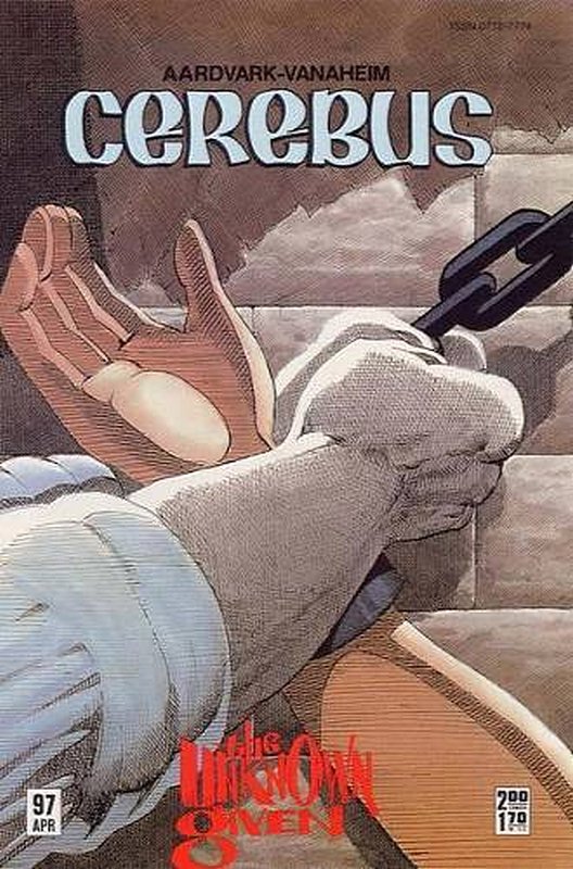Cover of Cerebus The Aardvark #97. One of 250,000 Vintage American Comics on sale from Krypton!