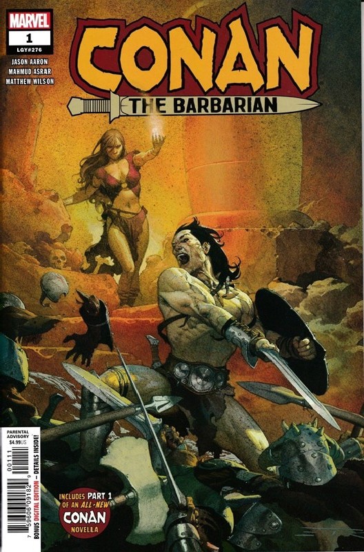 Cover of Conan the Barbarian (Vol 2) #1. One of 250,000 Vintage American Comics on sale from Krypton!