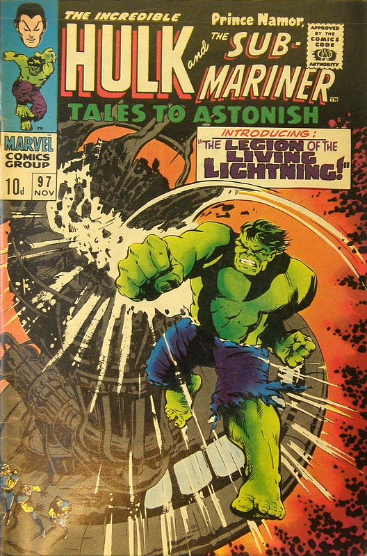Cover of Tales to Astonish (Vol 1) #97. One of 250,000 Vintage American Comics on sale from Krypton!