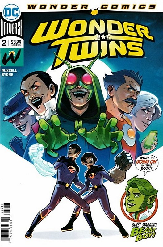 Cover of Wonder Twins (2019 Ltd) #2. One of 250,000 Vintage American Comics on sale from Krypton!
