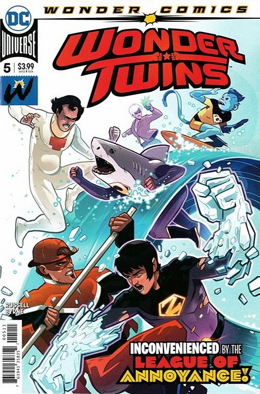 Cover of Wonder Twins (2019 Ltd) #5. One of 250,000 Vintage American Comics on sale from Krypton!