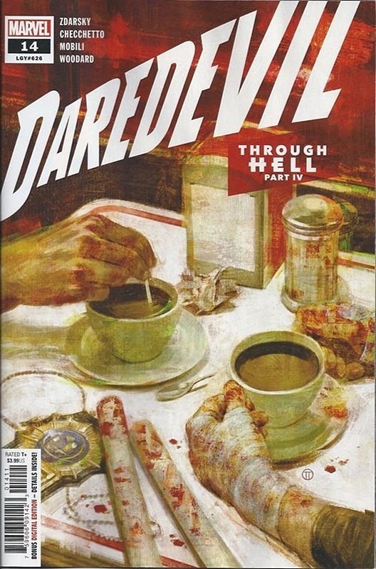 Cover of Daredevil (Vol 7) #14. One of 250,000 Vintage American Comics on sale from Krypton!