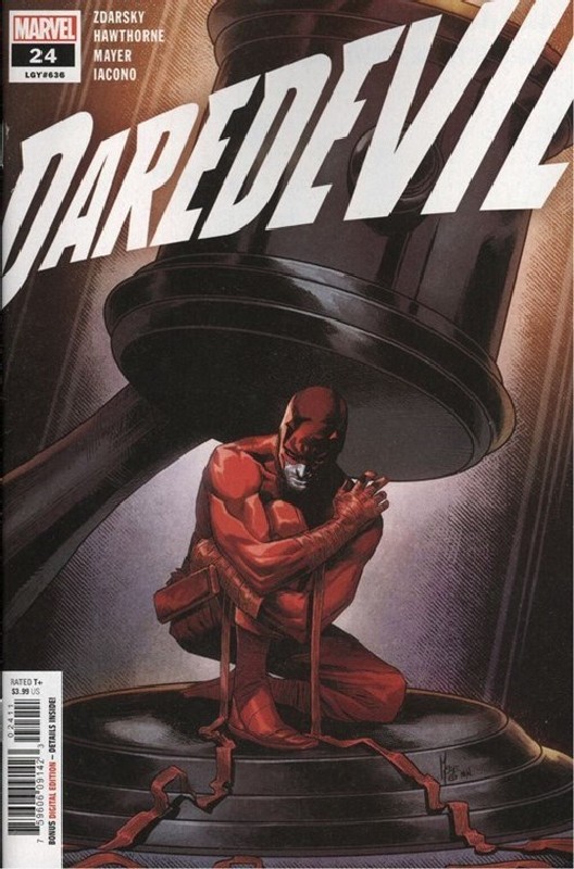Cover of Daredevil (Vol 7) #24. One of 250,000 Vintage American Comics on sale from Krypton!