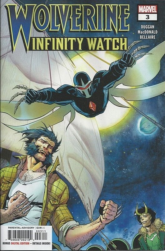Cover of Wolverine: Infinity Watch (2019 Ltd) #3. One of 250,000 Vintage American Comics on sale from Krypton!
