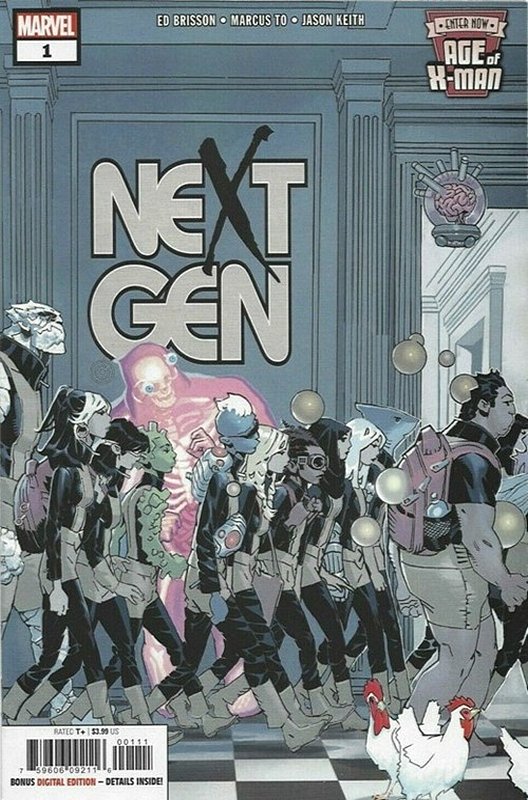 Cover of Age of X-Man: NextGen (2019 Ltd) #1. One of 250,000 Vintage American Comics on sale from Krypton!