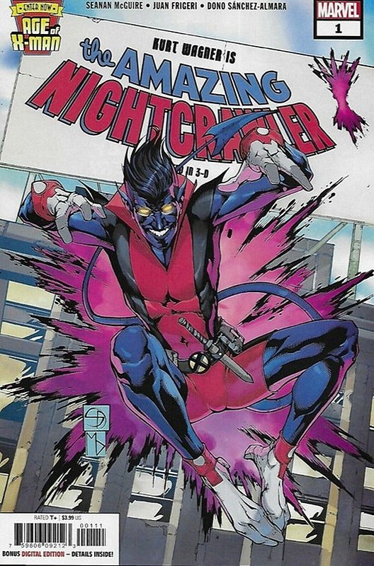 Cover of Age of X-Man: Amazing Nightcrawler (2019 Ltd) #1. One of 250,000 Vintage American Comics on sale from Krypton!