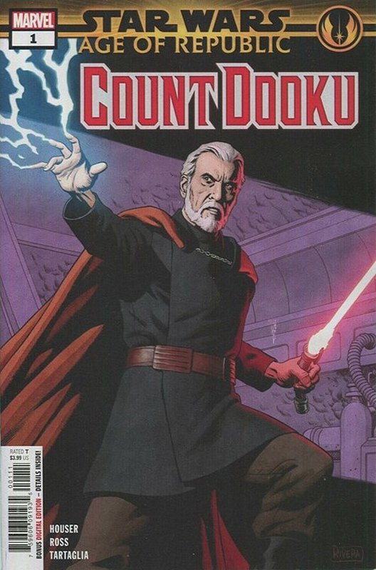 Cover of Star Wars: Age of Republic - Count Dooku #1. One of 250,000 Vintage American Comics on sale from Krypton!
