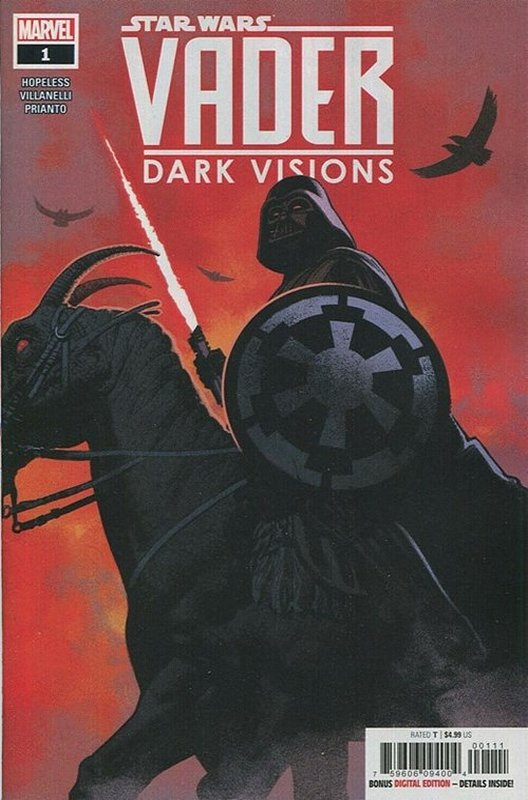 Cover of Star Wars: Vader - Dark Visions (2019 Ltd) #1. One of 250,000 Vintage American Comics on sale from Krypton!