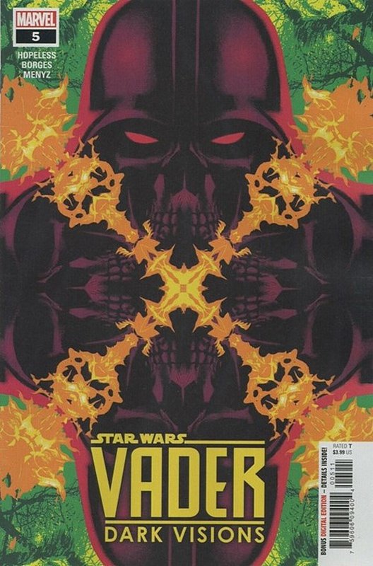 Cover of Star Wars: Vader - Dark Visions (2019 Ltd) #5. One of 250,000 Vintage American Comics on sale from Krypton!