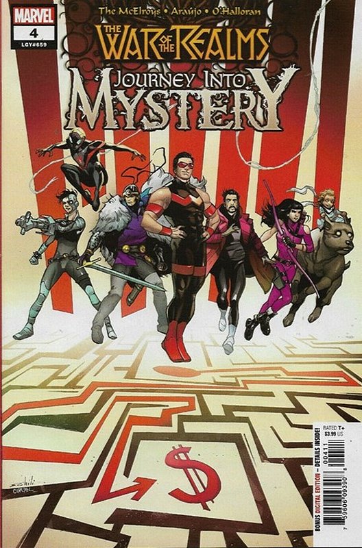 Cover of War of Realms: Journey into Mystery  (2019 Ltd) #4. One of 250,000 Vintage American Comics on sale from Krypton!