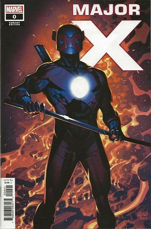 Cover of Major X (2019 6 Ltd) #0. One of 250,000 Vintage American Comics on sale from Krypton!