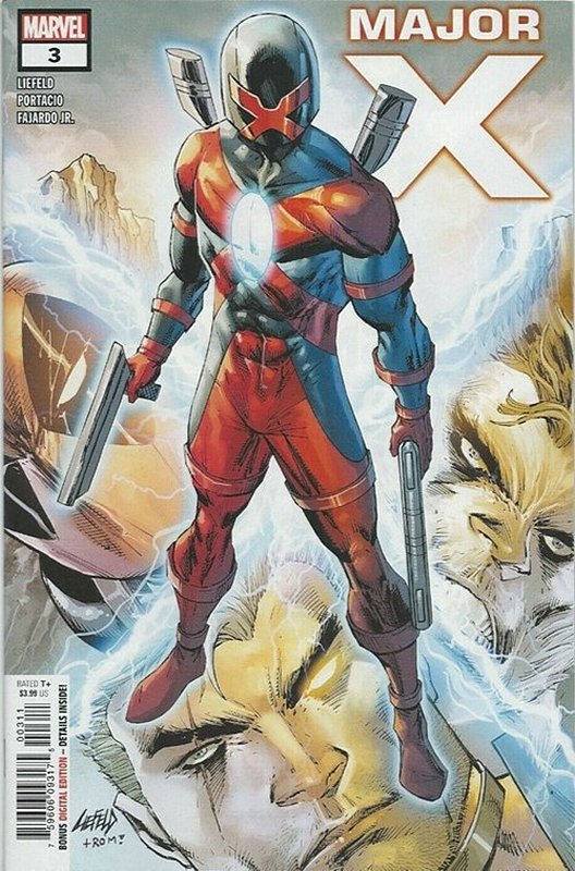 Cover of Major X (2019 6 Ltd) #3. One of 250,000 Vintage American Comics on sale from Krypton!
