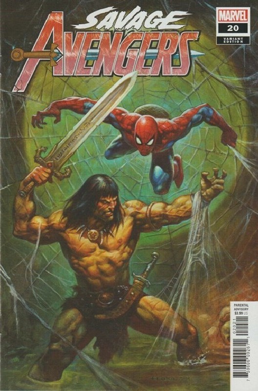 Cover of Savage Avengers (Vol 1) #20. One of 250,000 Vintage American Comics on sale from Krypton!