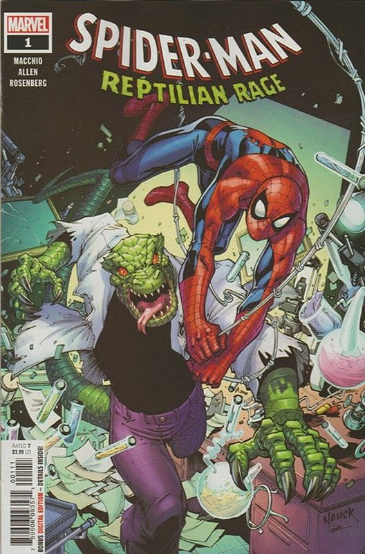 Cover of Spider-Man: Reptilian Rage (2019 One Shot) #1. One of 250,000 Vintage American Comics on sale from Krypton!