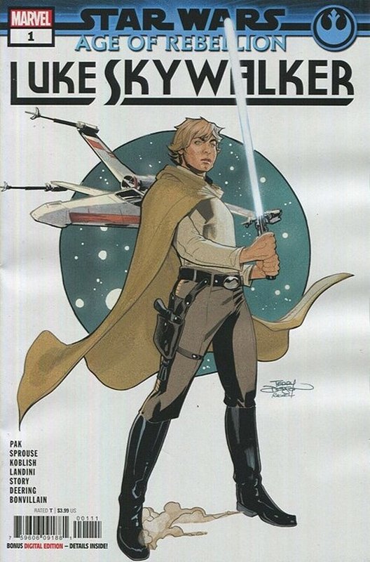 Cover of Star Wars: Age of Rebellion - Luke Skywalker #1. One of 250,000 Vintage American Comics on sale from Krypton!
