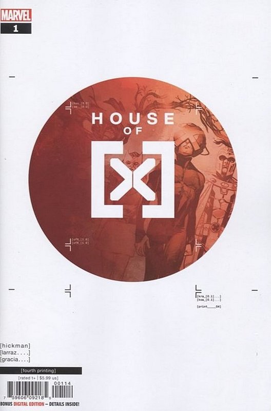 Cover of House of X (2019 Ltd) #1. One of 250,000 Vintage American Comics on sale from Krypton!