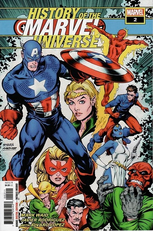 Cover of History of the Marvel Universe (2019 Ltd) #2. One of 250,000 Vintage American Comics on sale from Krypton!