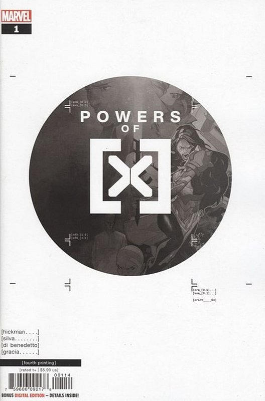 Cover of Powers of X (2019 Ltd) #1. One of 250,000 Vintage American Comics on sale from Krypton!