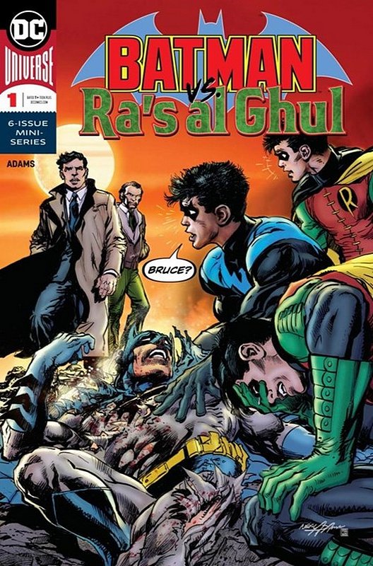 Cover of Batman vs Ras Al Ghul (2019 Ltd) #1. One of 250,000 Vintage American Comics on sale from Krypton!