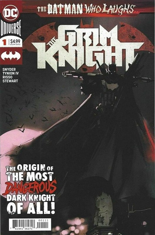 Cover of Batman Who Laughs: Grim Knight (2019 One Shot) #1. One of 250,000 Vintage American Comics on sale from Krypton!