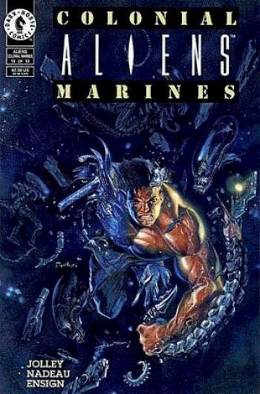 Cover of Aliens: Colonial Marines (1993 Ltd) #10. One of 250,000 Vintage American Comics on sale from Krypton!