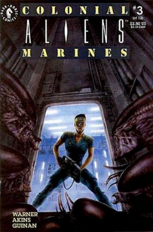 Cover of Aliens: Colonial Marines (1993 Ltd) #3. One of 250,000 Vintage American Comics on sale from Krypton!