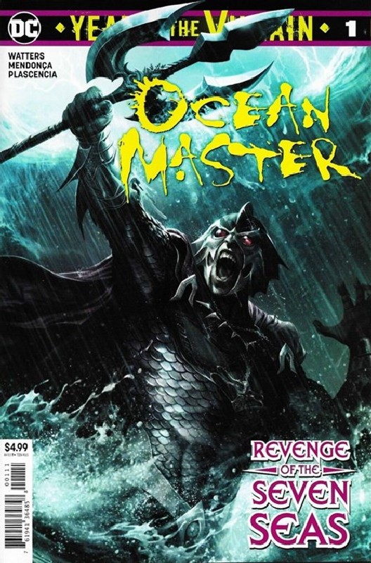 Cover of Ocean Master: Villain of the Year (2019 One Shot) #1. One of 250,000 Vintage American Comics on sale from Krypton!