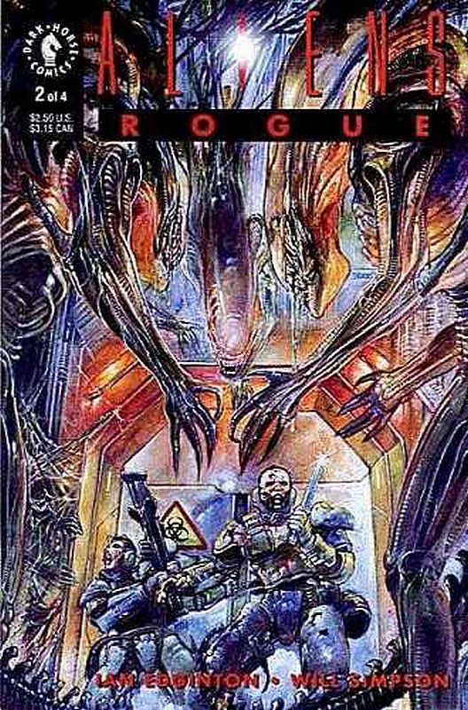 Cover of Aliens: Rogue #2. One of 250,000 Vintage American Comics on sale from Krypton!