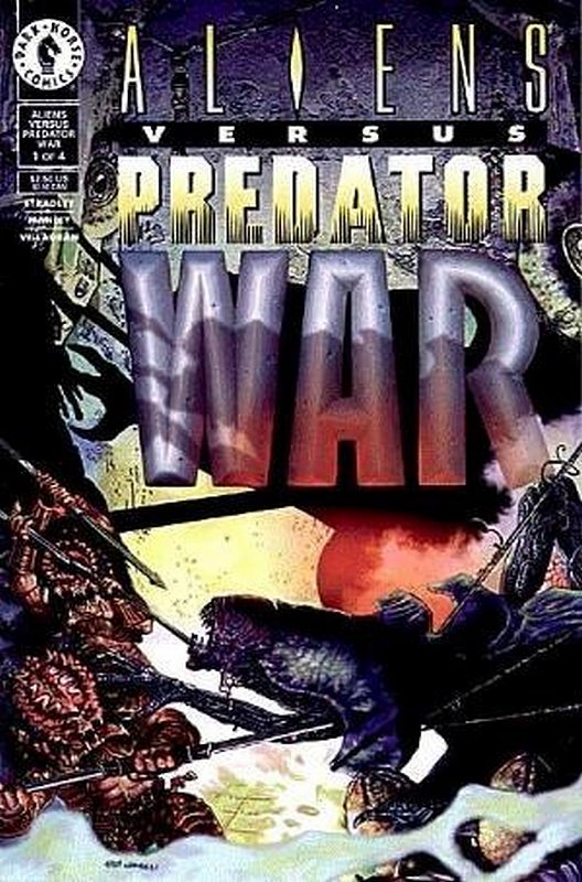 Cover of Aliens vs Predator: War (1995 Ltd) #1. One of 250,000 Vintage American Comics on sale from Krypton!