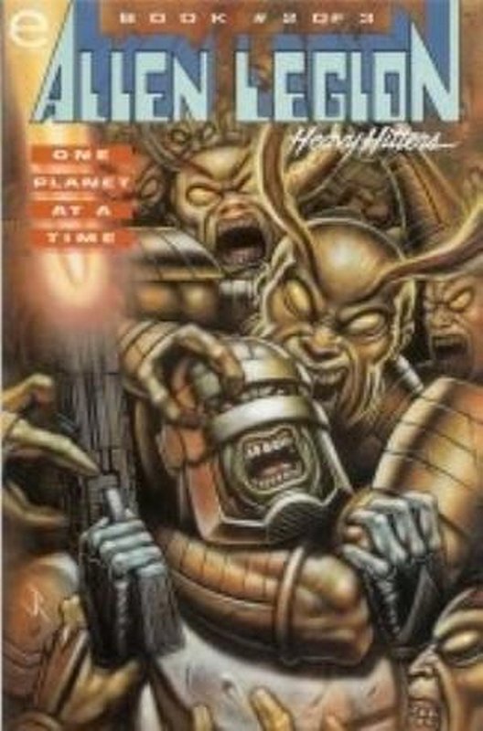 Cover of Alien Legion: One Planet at a Time (1993 Ltd) #2. One of 250,000 Vintage American Comics on sale from Krypton!