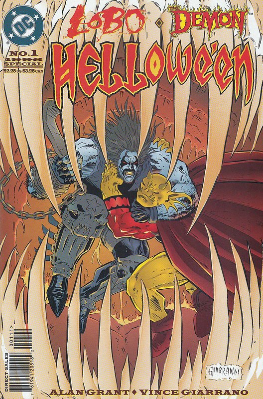Cover of Lobo/Demon: Helloween Special (1996 One Shot) #1. One of 250,000 Vintage American Comics on sale from Krypton!