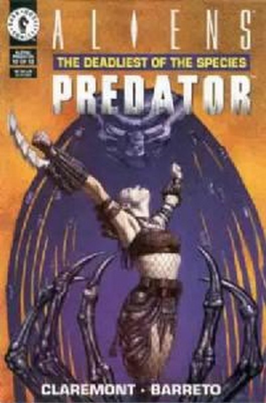 Cover of Aliens vs Predator: Deadliest of Species (1993 Ltd #10. One of 250,000 Vintage American Comics on sale from Krypton!