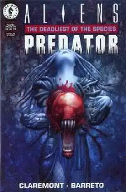 Cover of Aliens vs Predator: Deadliest of Species (1993 Ltd #12. One of 250,000 Vintage American Comics on sale from Krypton!