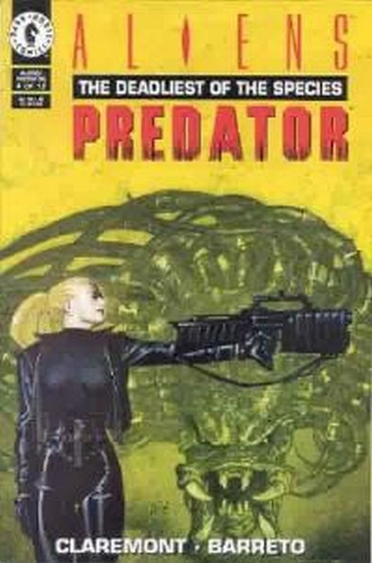 Cover of Aliens vs Predator: Deadliest of Species (1993 Ltd #4. One of 250,000 Vintage American Comics on sale from Krypton!