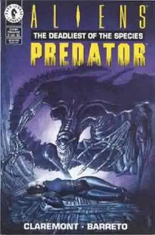 Cover of Aliens vs Predator: Deadliest of Species (1993 Ltd #5. One of 250,000 Vintage American Comics on sale from Krypton!