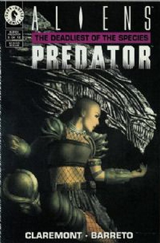Cover of Aliens vs Predator: Deadliest of Species (1993 Ltd #9. One of 250,000 Vintage American Comics on sale from Krypton!